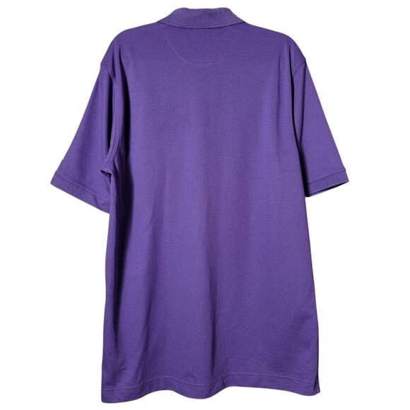 Nike Mens Purple Dri-Fit Golf Short Sleeve Polo Shirt Large - Picture 4 of 9